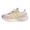 adidas Mesh Comfortable Durable Breathable Low-Top Casual Shoes Kids Sneakers Pink JI2482