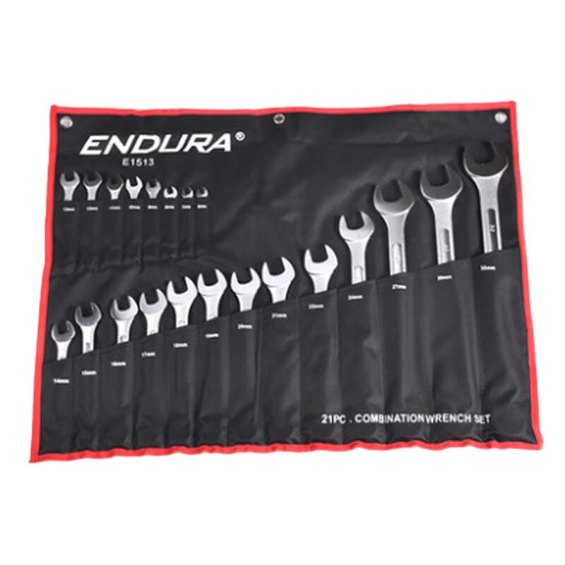 LIDE 21-Piece Chrome Vanadium Steel Combination Wrench Set 21-Piece Set