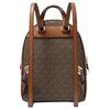 Michael Kors Zaino in Pelle con Stampa Logo Jaycee Zaino da Donna Marrone Oro 35T2G8TB1B-BROWN