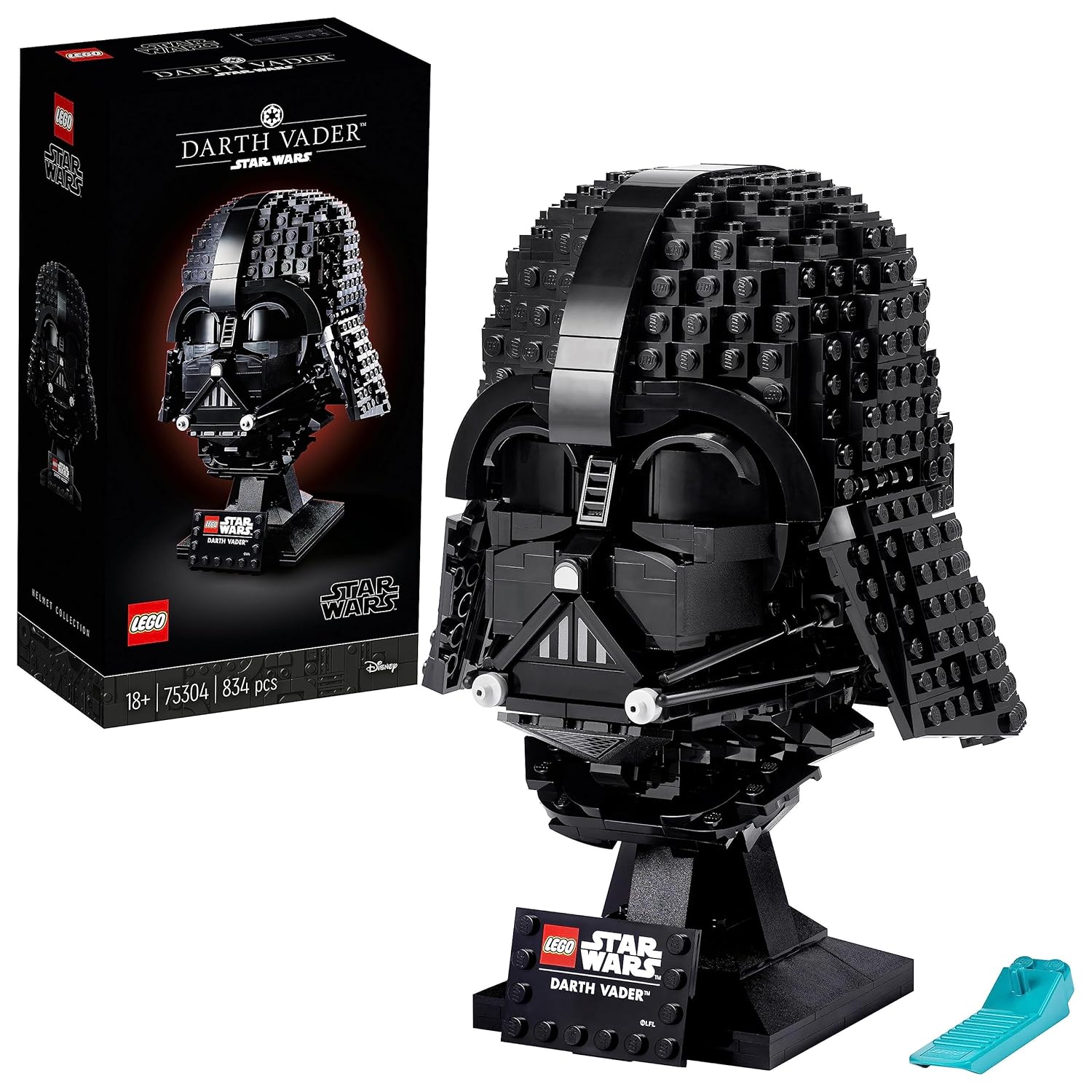 LEGO Star Wars Darth Vader Helmet 75304 toy block gift space interior boy adult