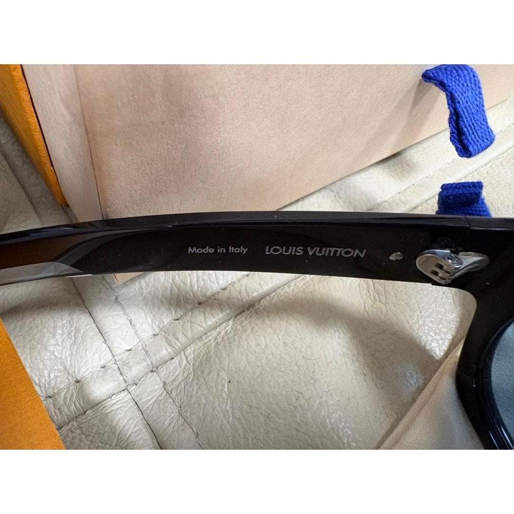Used LV Frog Round Square Blue Lens