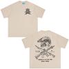 Men's shirt Summer oversized Tip of The Spear Sparta Tactical Skeleton graphics Women's Y2k streetwear Tshirt