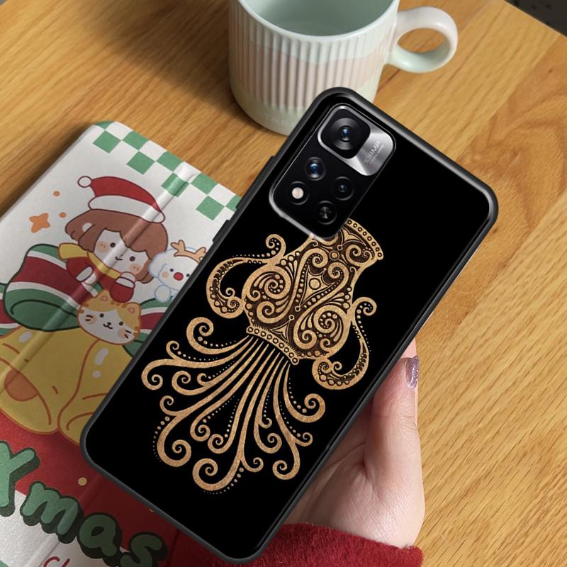 Zodiac Signs Case For Xiaomi Redmi Note 13 Pro 14 12 11 10 15 Pro Plus Redmi 15 C 13 10C 12C 13C 14C Cover