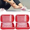2pcs Outdoor Portable Emergency Aid Bag Home Nylon Medicine Storage Bag Organizer