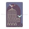 Leaving The Birdcage Metal Sign Cinema Wall Cave Plaques Custom Wall Cave Tin Sign Poster