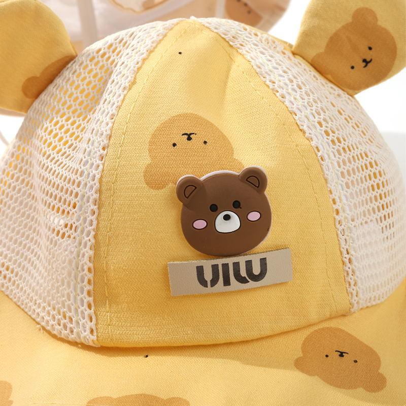 Cappelli Estivi per Bambini con Protezione Solare Cappelli da Pescatore Traspiranti in Rete per Bambine Cappelli da Sole Carini e Adorabili per Viaggio per Bambini