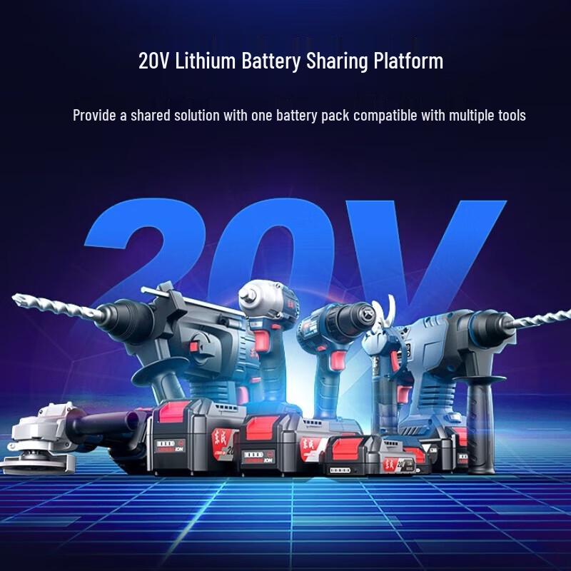 Dongcheng 20V 4.0Ah Cordless Hydraulic Tools CN plug (adapter included)