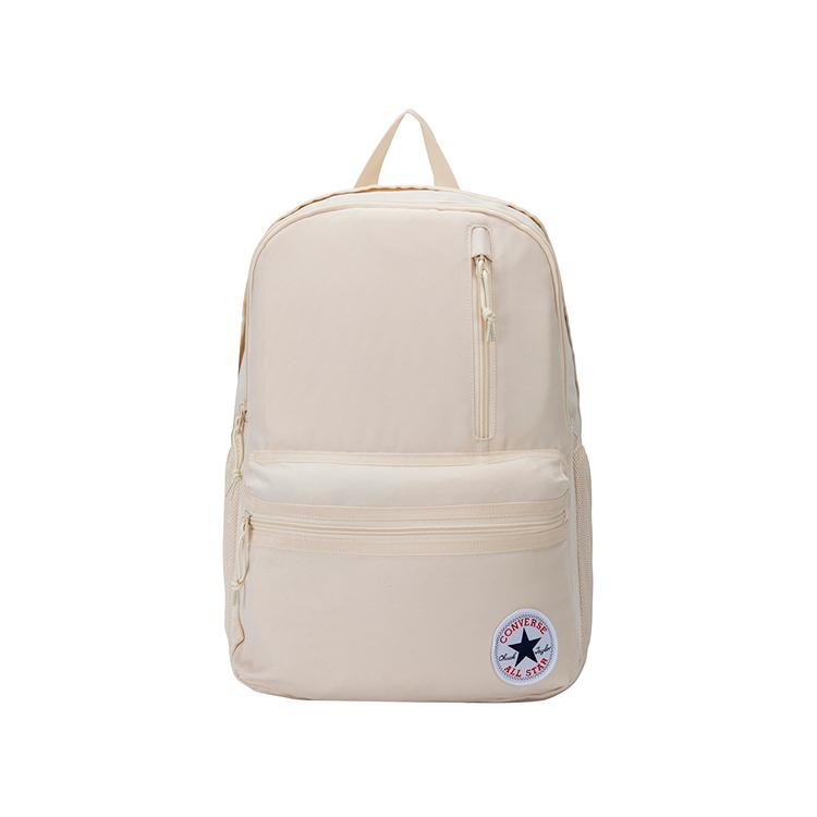 New Converse Polyester Backpack Medium Size Cream CV2513026PS-005