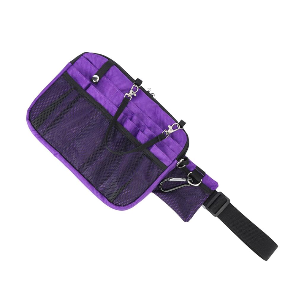 1680D Oxford Cloth Nurse Fanny Pack Multi Pockets Organizer Belt Apron Hip Bag Nurse Tool Belt Large Capacity Pouch