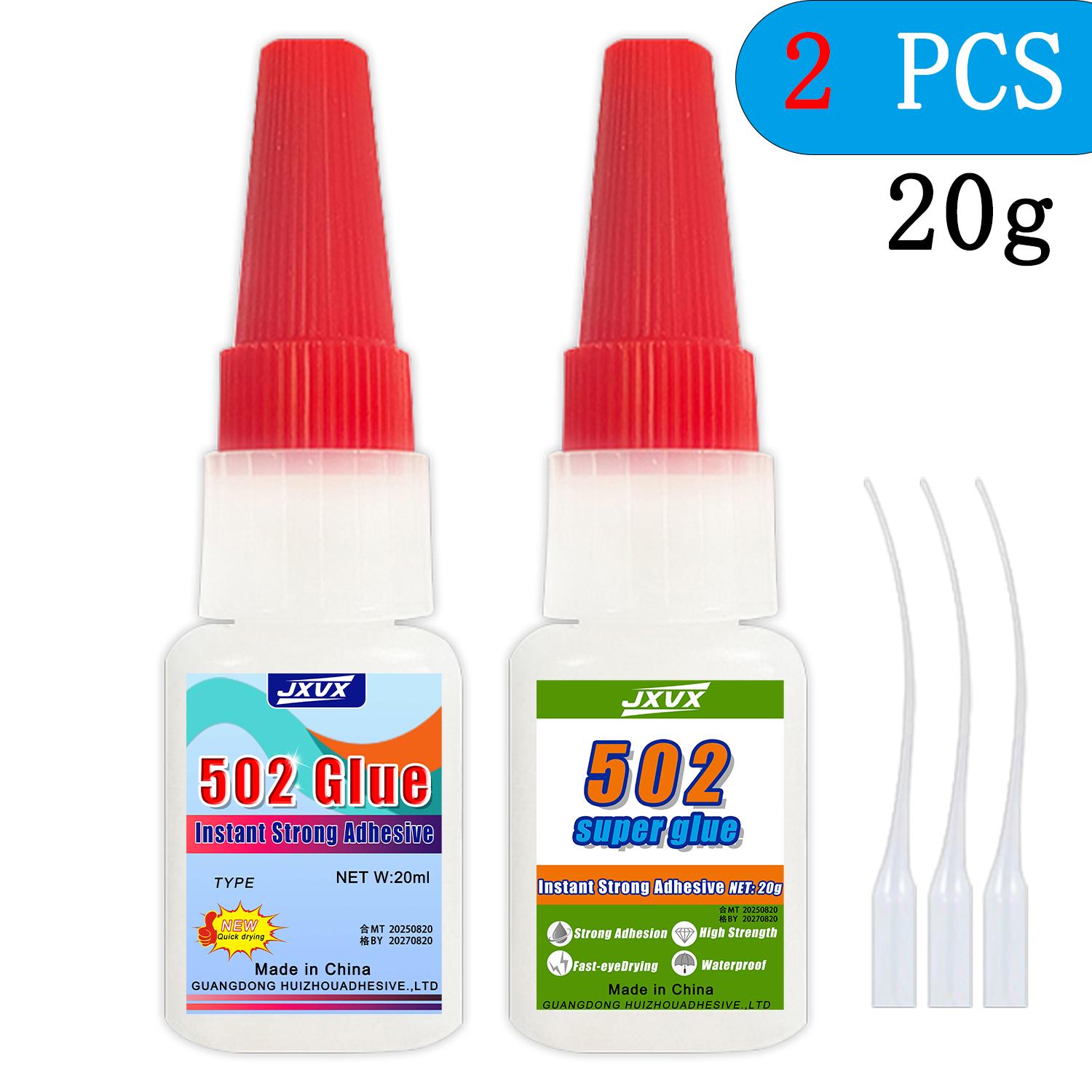 

Super Glue 502 Home toys Assembly Set Instant glue Multipurpose Sticker Metal, Plastic, glass and wood Gluing