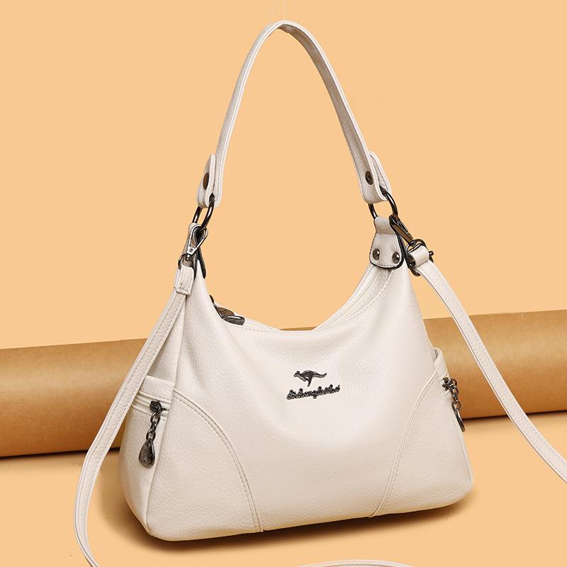 Luxury Designer Purses and Handbags Women Leather Shoulder Bags Many Pockets Casual Crossbody Bags for Women 2026