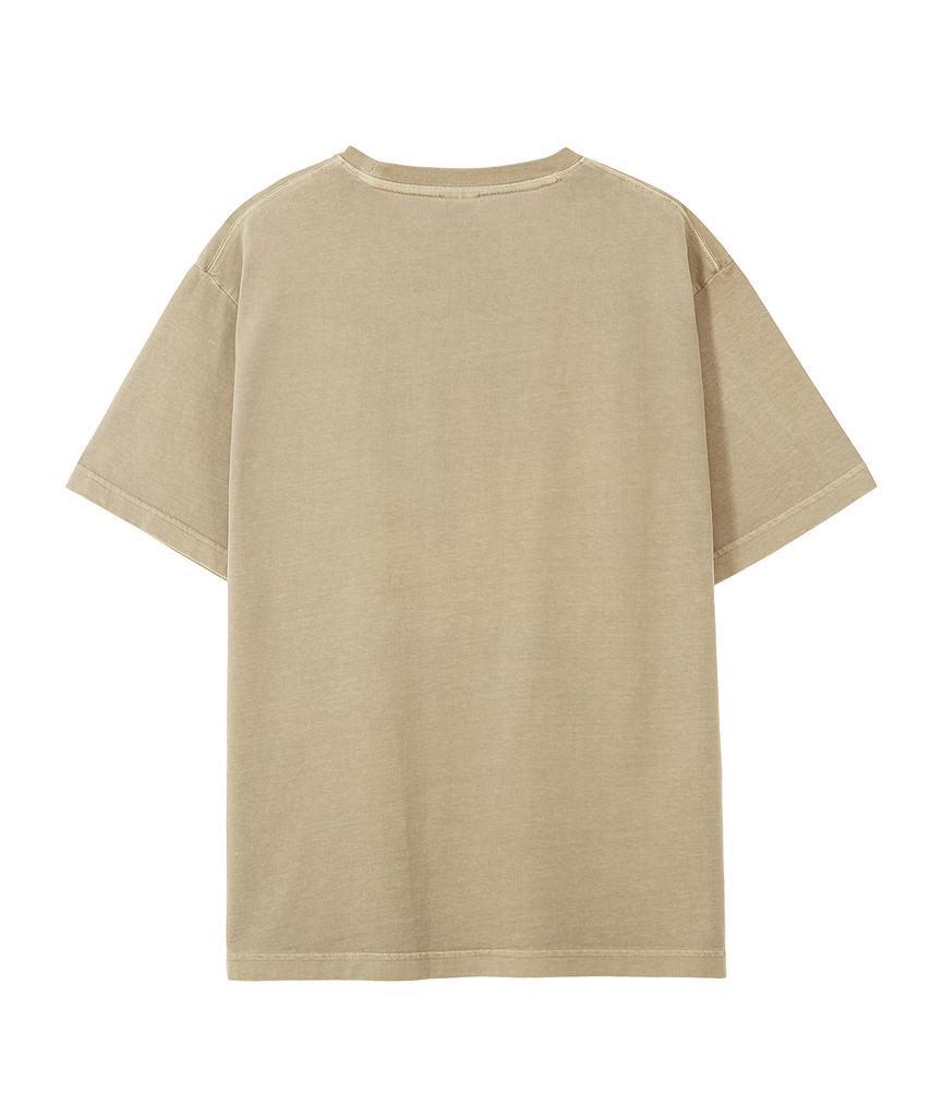 LMR Le Voyage Dyed Over T-Shirt Khaki