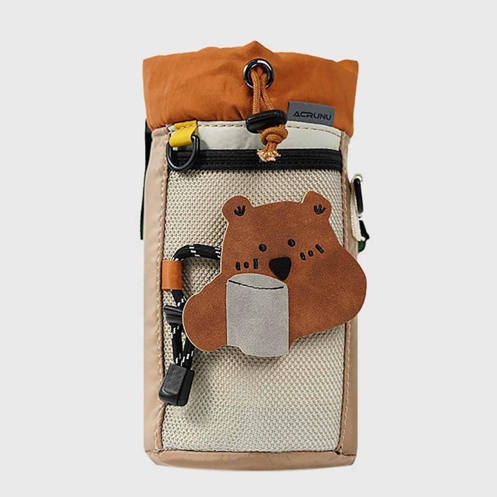 Insulated Water Bottle Front Bag – Handlebar Hanging Storage for Mountain & Road Bikes