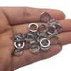 50Pcs Split Rings Assorted Fishing Split Rings Stainless Fishing Tackle Rings