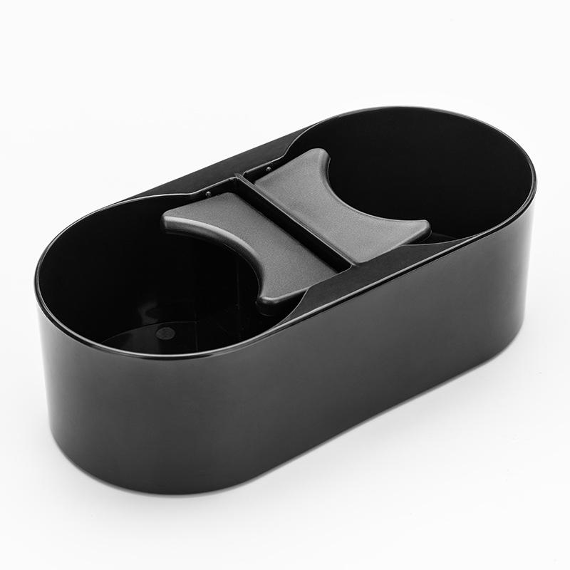 Car Dual Cup Holder Multifunctional Phone Mount Anti-Slip Storage Organizer Ideal for Family Travel Commuting