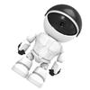 Robot Shape Trådløst WiFi-kamera 1080P HD Video 2-veis lydtelefonfjernkontroll 355 grader horisontal for