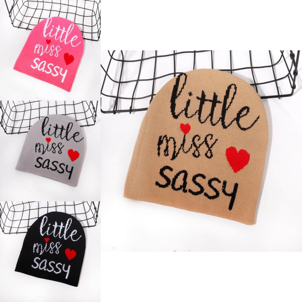 Style Knit Beanie With Letter Embroidery For Casual Winter Warmth