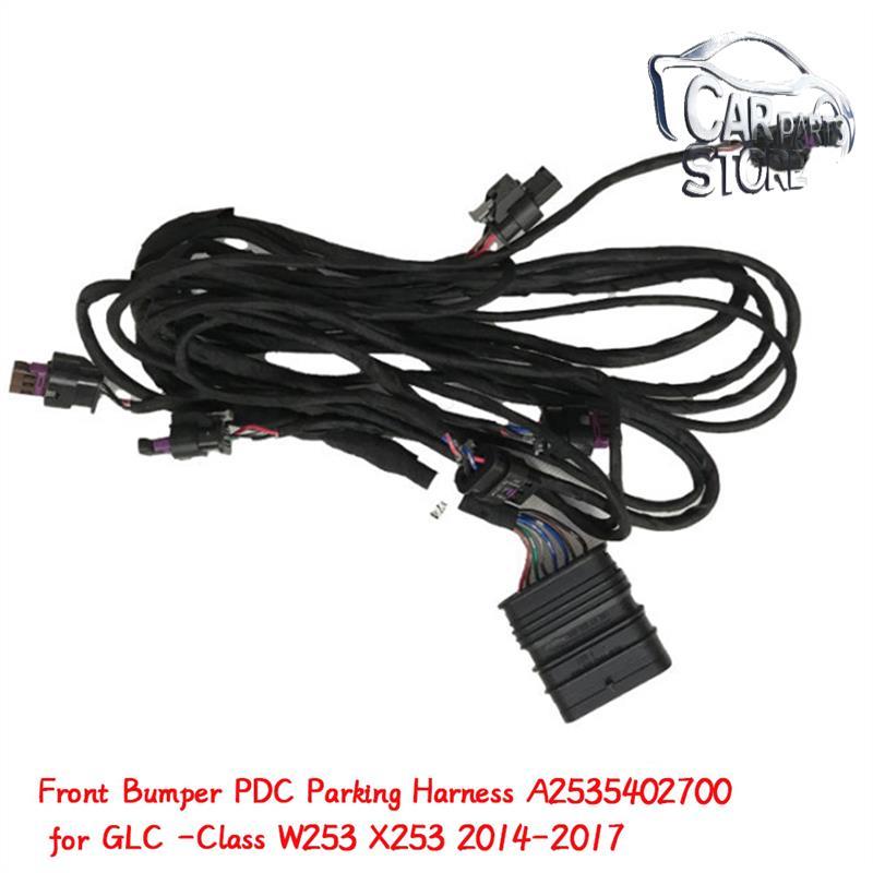 Car Front Bumper PDC Parking Harness A2535402700 For Mercedes Benz GLC -Class W253 X253 2014-2017 Reversing Radar Wiring