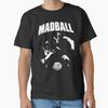 MADBALL Classic T Shirt Vintage Washed Graphic Stylish Slightly Top For Everyday Wear Fashion Breathable Soft Streetwear