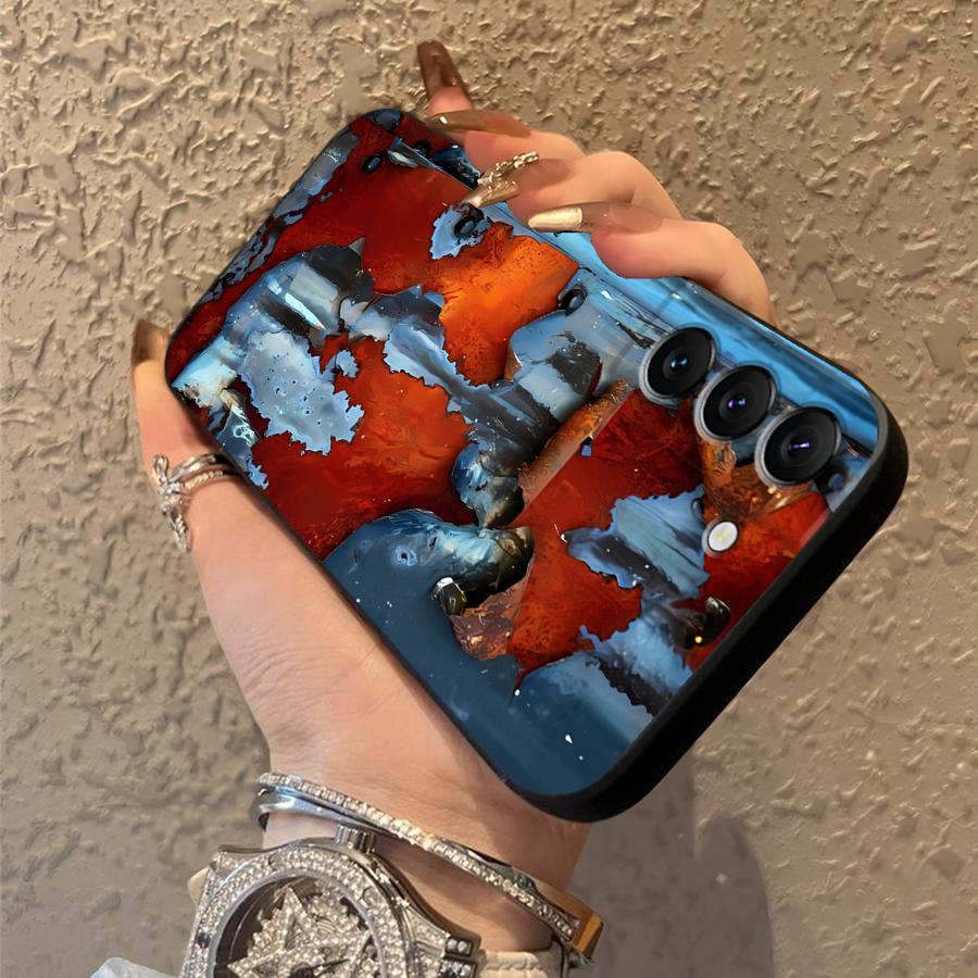 Rust Marks Case for Samsung Galaxy S9 S24 Plus S23 FE S20 S25 Ultra S22 S21 Funda Phone Cover