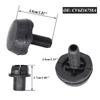 1 Par Bilpanserstopper Gummipute Støtfanger For Ford Focus Escape Edge CV6Z16758A