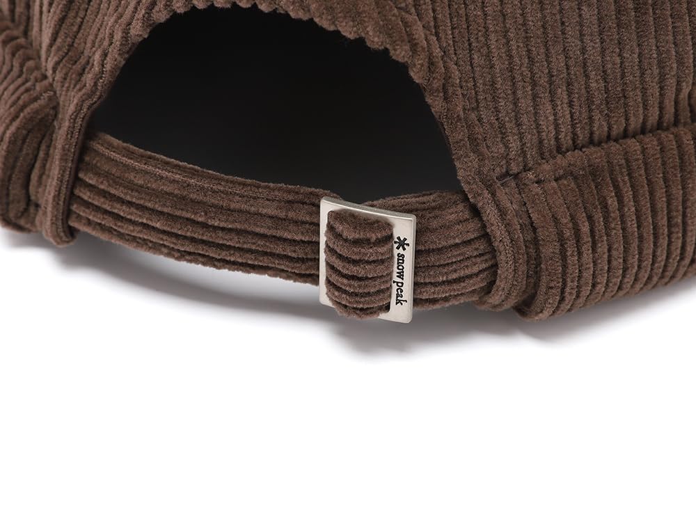 Snow Peak Corduroy Watch Cap Headwear Cap Hat for Men and CHOCO BROWN One GS-S25FUFWC68 Women,
