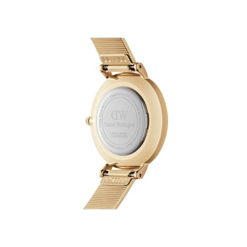 [Official/Authentic] Daniel Wellington Petite 28 Pressed Studio Lumine MOP White Crystal DW Women's Mother-of-Pearl Watch, a perfect gift for her. A s