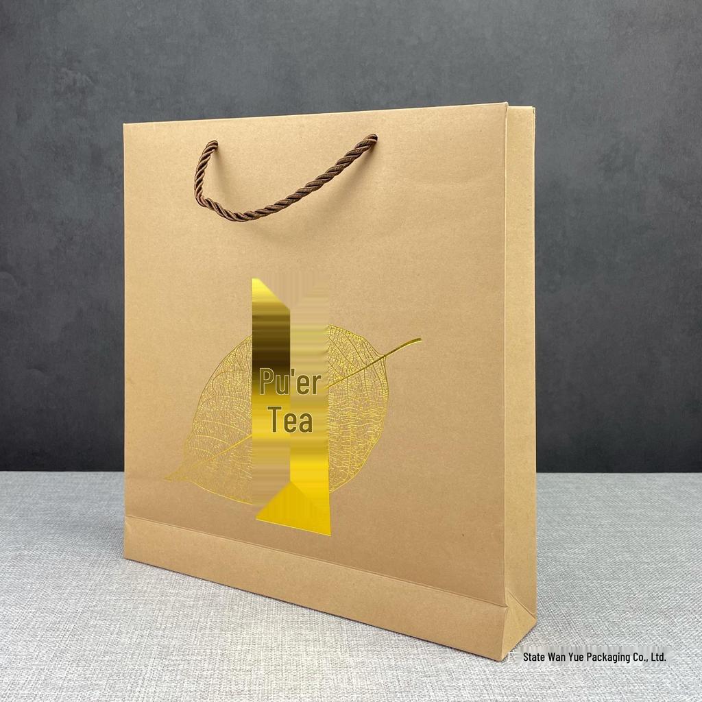 Kraft Paper Gift Bag for Tea Cakes