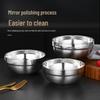 Chengfutang 304 Stainless Steel Double-Layer Insulated Bowls