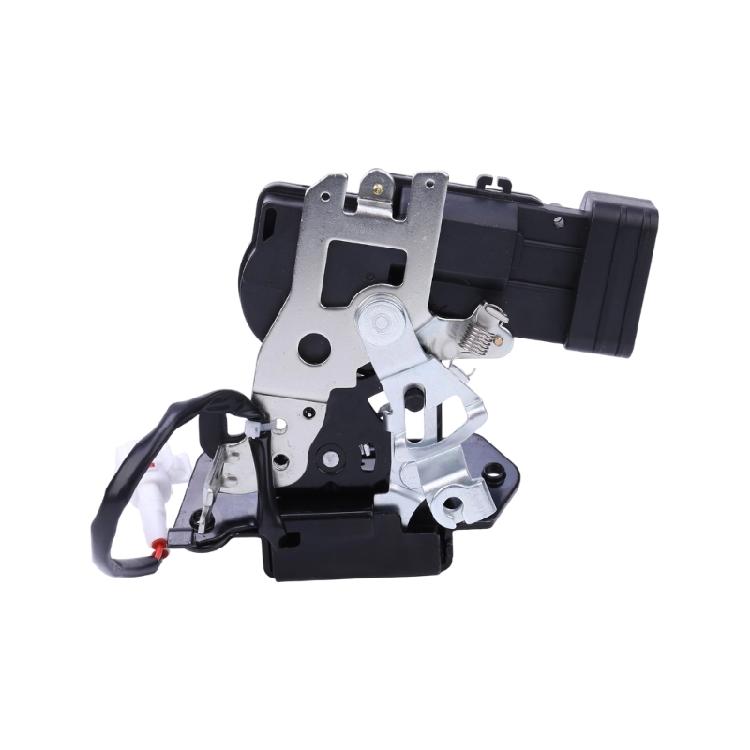 Rear Door Lock Motor Assembly 69150-0C010, 2001-2007 Repair Reference with Bracket, Spring Mechanism, Wire Lead, and Service Structure Unit