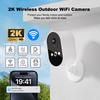 Smart Mini 1K Low Power Security Camera Full Color Night Vision WiFi Motion Detection 1-Way Audio Indoor Window Camera