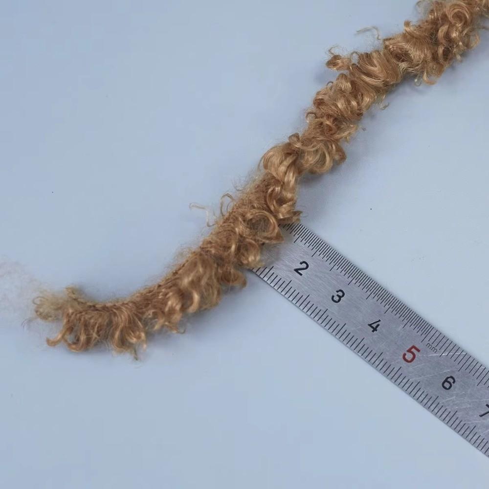 Plush Material Hand-knitting Yarn 50g Weight Circle Yarn Curled Teddy Yarn For Scarf