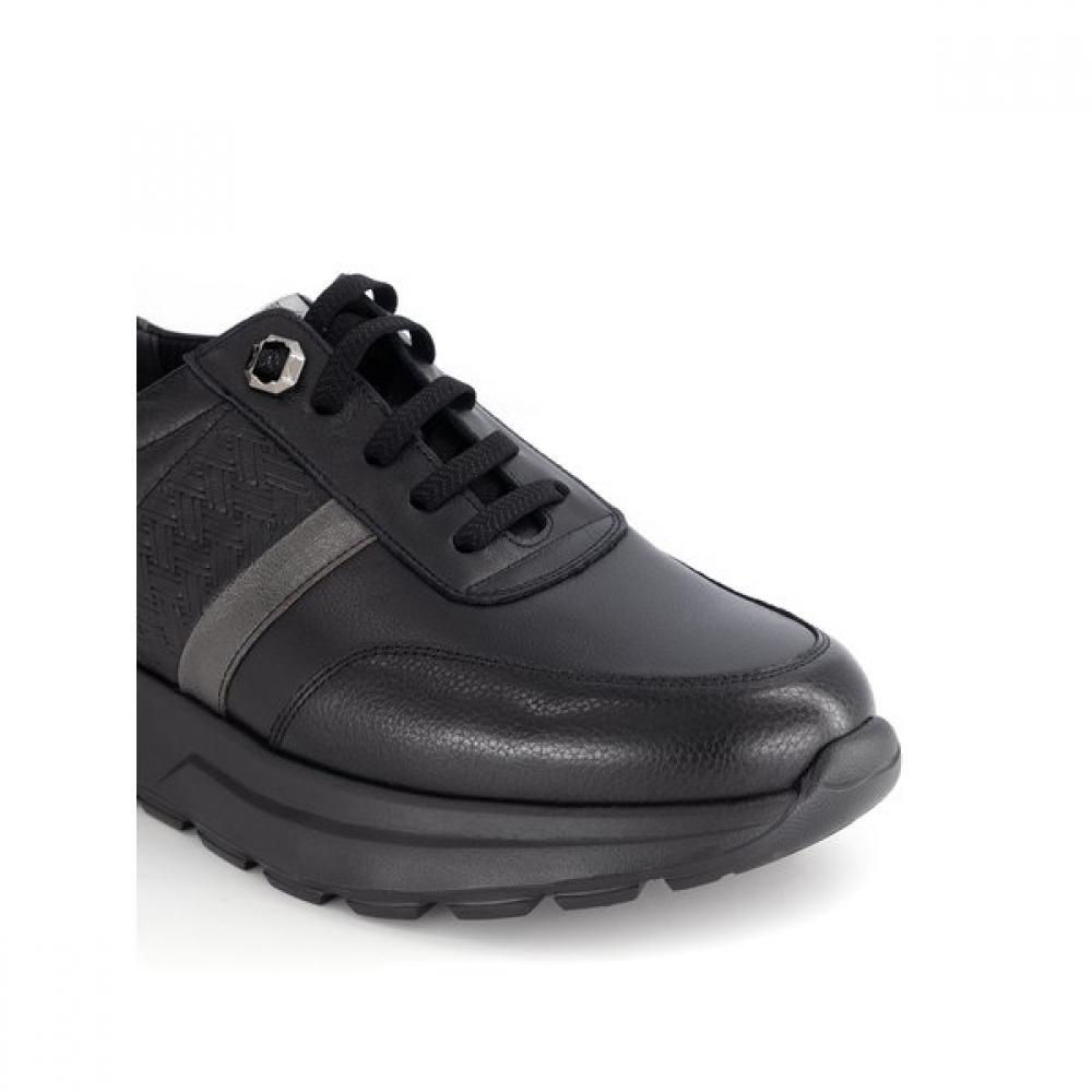 VAINER Herren Komfort Sneaker Schwarz 1g82