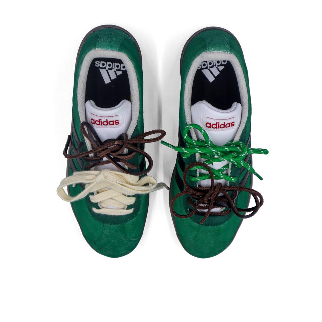 adidas Neo VL Court 2.0 Wear Resistant And Lightweight Low Top Skateboard Shoes Unisex Green HQ1802(Team551-)