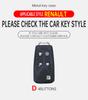 4 Buttons Zinc Alloy Leather Pickup Truck Car Key Case Caps Key Cover For Renault Euro 6 Series T C K Gama Shell Bag Keyring