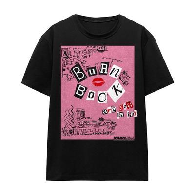 Mean Girls Unisex Adult Burn Book T-Shirt