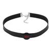 Marienkäfer Kagami Ryuko Drache Anhänger Schwarz Halsband Halskette Anime Schmuck für Frauen Mädchen Marienkäfer Cat Noir Cosplay Party Zubehör
