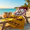 Galatasaray Personalized Name Beach Towel Soft Durable Quickdry Portable For Swimmingbeachcamping Travel Beach Accessoriesgym
