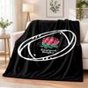 England National Team Flannel Throw Blanket Soft Warm Cozy For Sofa Bed Indoor Home Bedroom Use