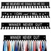 Inspirational Words Medal Display Rack Easy to Install Award Holder  Karate Competitions
