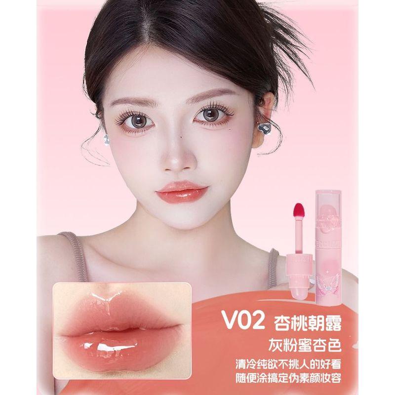 VEECCI - Dual-Ended Clear Watery Lip Gloss - 6 Colors