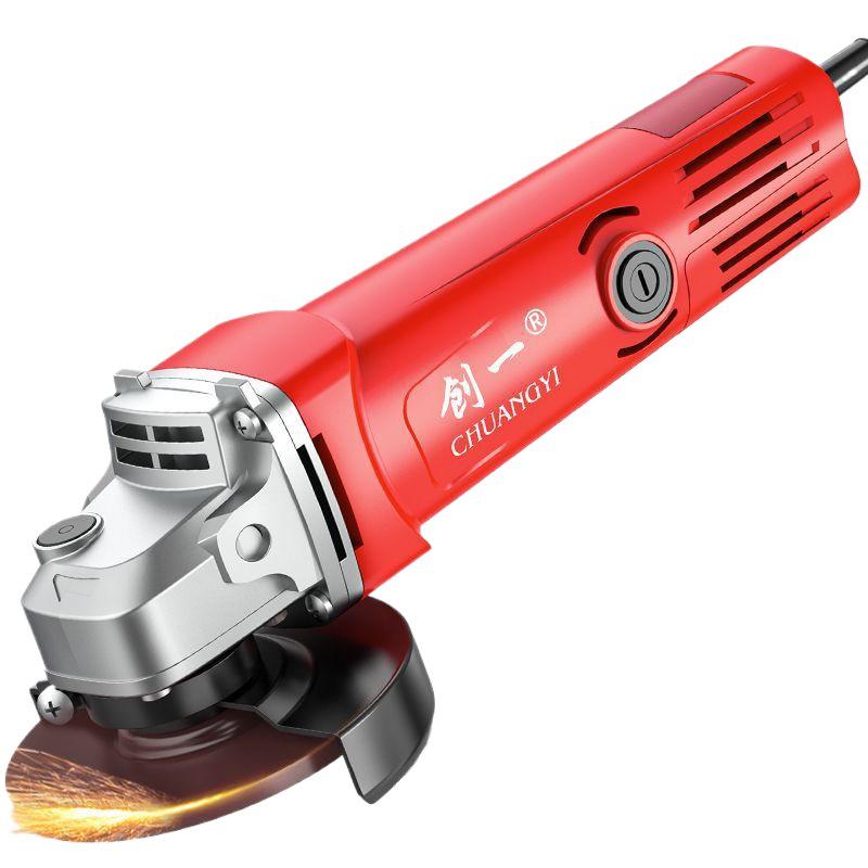 Multifunctional Angle Grinder & Polisher: Handheld Cutting, Grinding, and Polishing Tool for Household Use