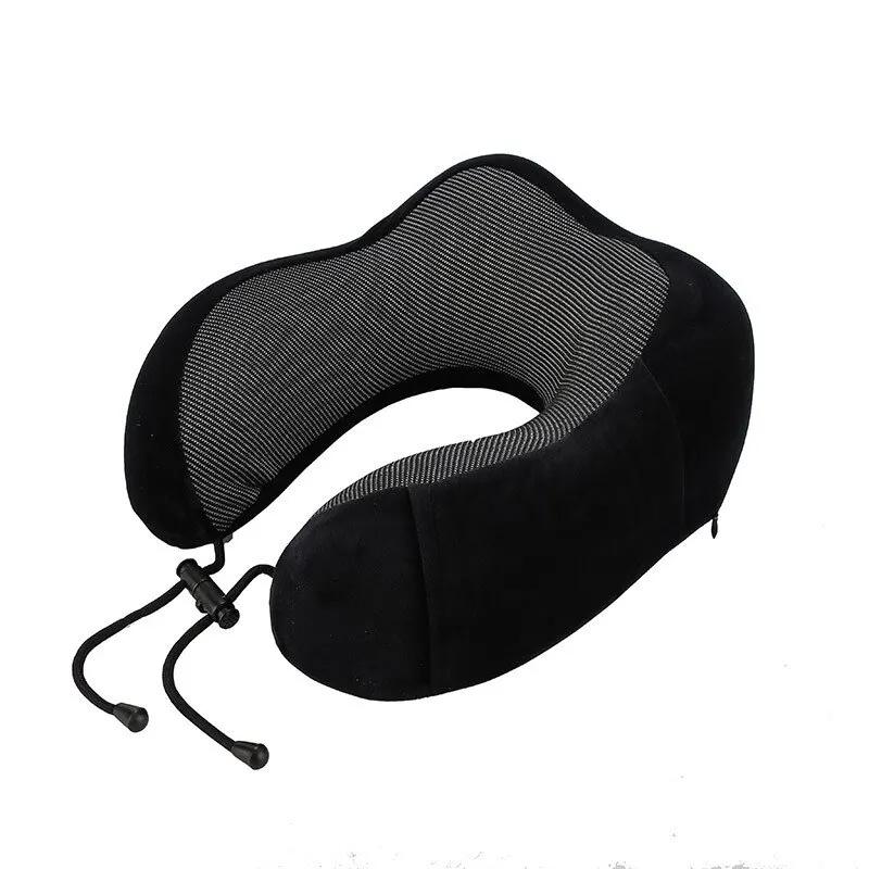 Soft Travel Pillow U Shaped Travel Healthcare Memory Foam Neck Cervical Airplane Pillow Neck Cushion