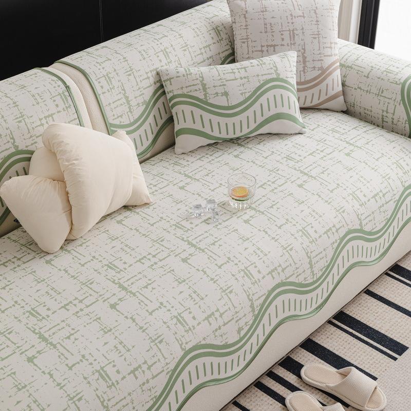 New Special-Shaped Ice Silk Sofa Cushion Summer Sofa Cool Cushion Non-Slip And Anti-Cat Scratch High-End Sofa Cover