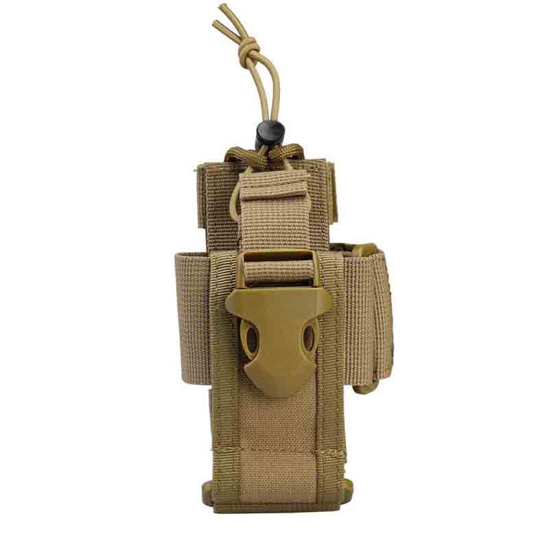 Walkie Talkie Holder Bag Molle Radio Pouch Nylon Waist Pack Pocket Pendant Pouch Hunting Accessories