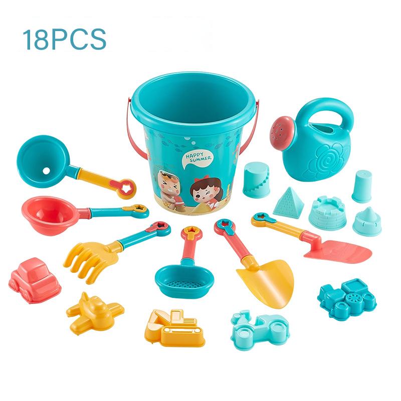 High-Quality 18Pcs High-Quality Summer High-Quality Children S High-Quality Beach High-Quality Toy Collection kit High-Quality Tools High-Quality