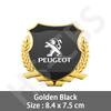 1Pcs Metal Car Rear Trunk Window Emblem Badge Stickers Logo For Peugeot 206 307 308 3008 207 208 407 508 Car Styling Accessories