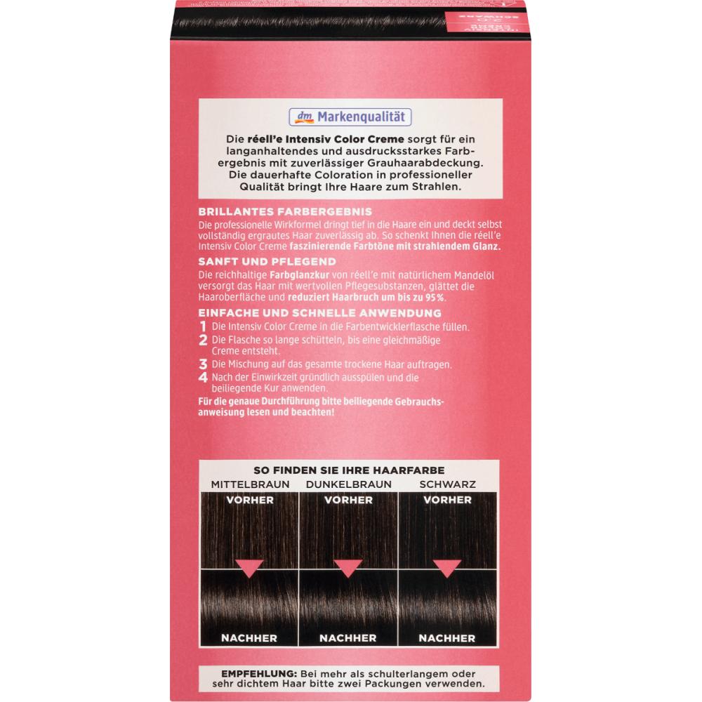 DM DM Real Reele Intensive Color Cream 2.0 Black 1ea