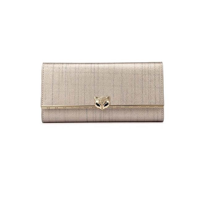 

FOXER Brand Women s Split Leather Long Wallet Lady Luxury Clutch Bags Coin Purse Female Fashion Credit Card Holder Festival Gift
