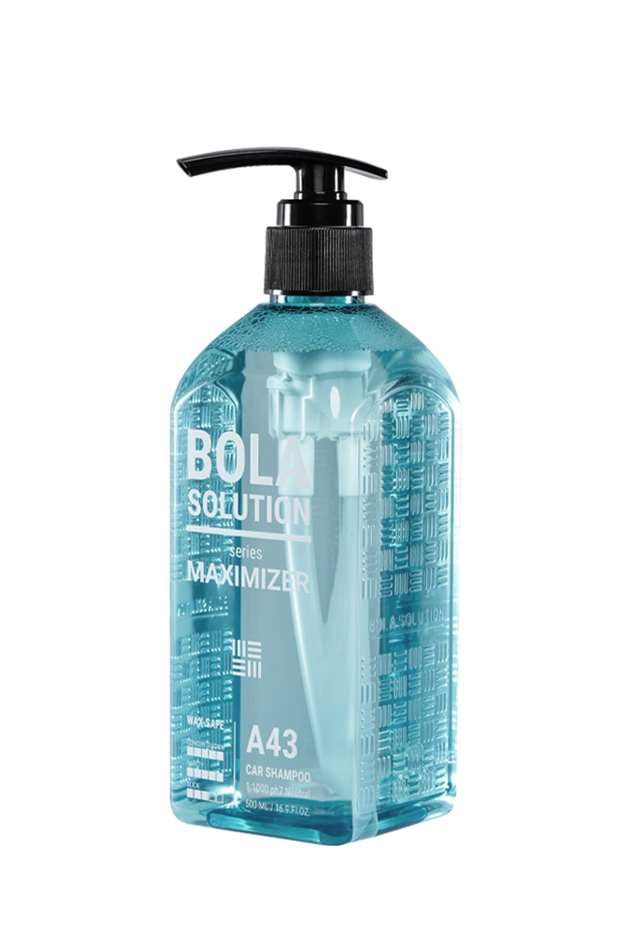 

BolaSolution A43 Car Shampoo for Coated Cars Japanese Compatible with and Ceramic and Glass Car Wash Foam Degreasing Shampoo [Official Product]